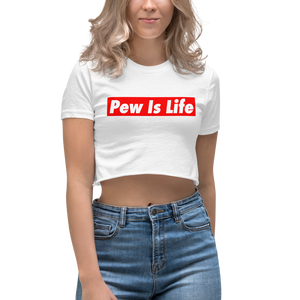 Pew is Life Women's Crop Top