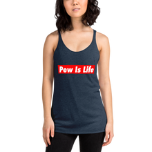 Load image into Gallery viewer, Pew Is Life Women&#39;s Racerback Tank
