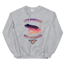 Load image into Gallery viewer, &quot;Let&#39;s Overthrow Your Government&quot; Pur-ink Dart Frog Sweatshirt
