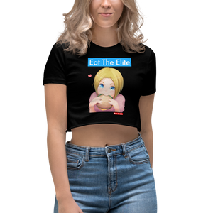 Waifu Eat the Elite Women's Crop Top