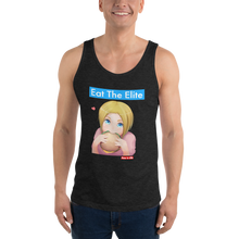 Load image into Gallery viewer, Eat the Elite &quot;Waifu&quot; Unisex Tank Top
