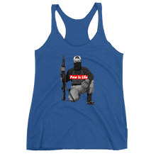 Load image into Gallery viewer, Pew is Life &quot;Boog Bro Mr. Ghost&quot; Women&#39;s Racerback Tank
