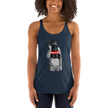 Load image into Gallery viewer, Pew is Life &quot;Boog Bro The Yokai&quot; Women&#39;s Racerback Tank
